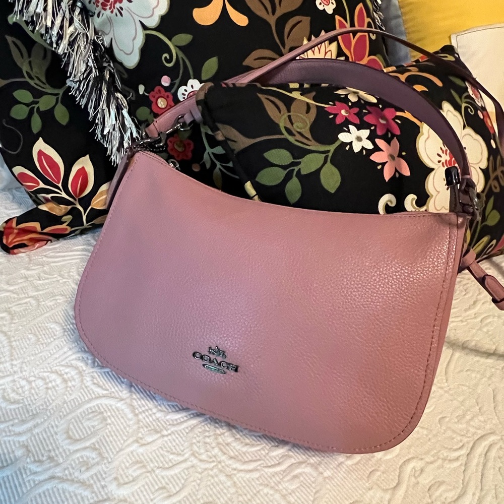 Authentic Coach leather crossbody-handbag - Picture 1 of 10